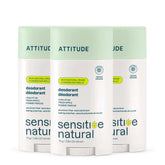 Deodorant 3-pack - Sensitive Skin Fresh Apple-Plastic - 3 x 2.64 OZ.