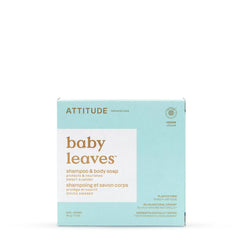 2-in-1 Baby Shampoo & Body Soap - Bar Sweet Almond-3 OZ.