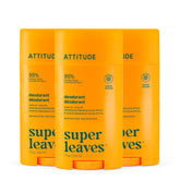 Deodorant 3-pack Orange Blossom & Eucalyptus-Plastic - 3 x 2.64 OZ.