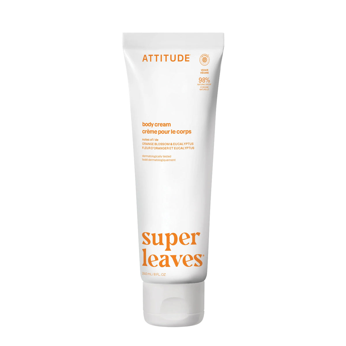 Body Cream Orange Blossom & Eucalyptus-4.2 OZ.