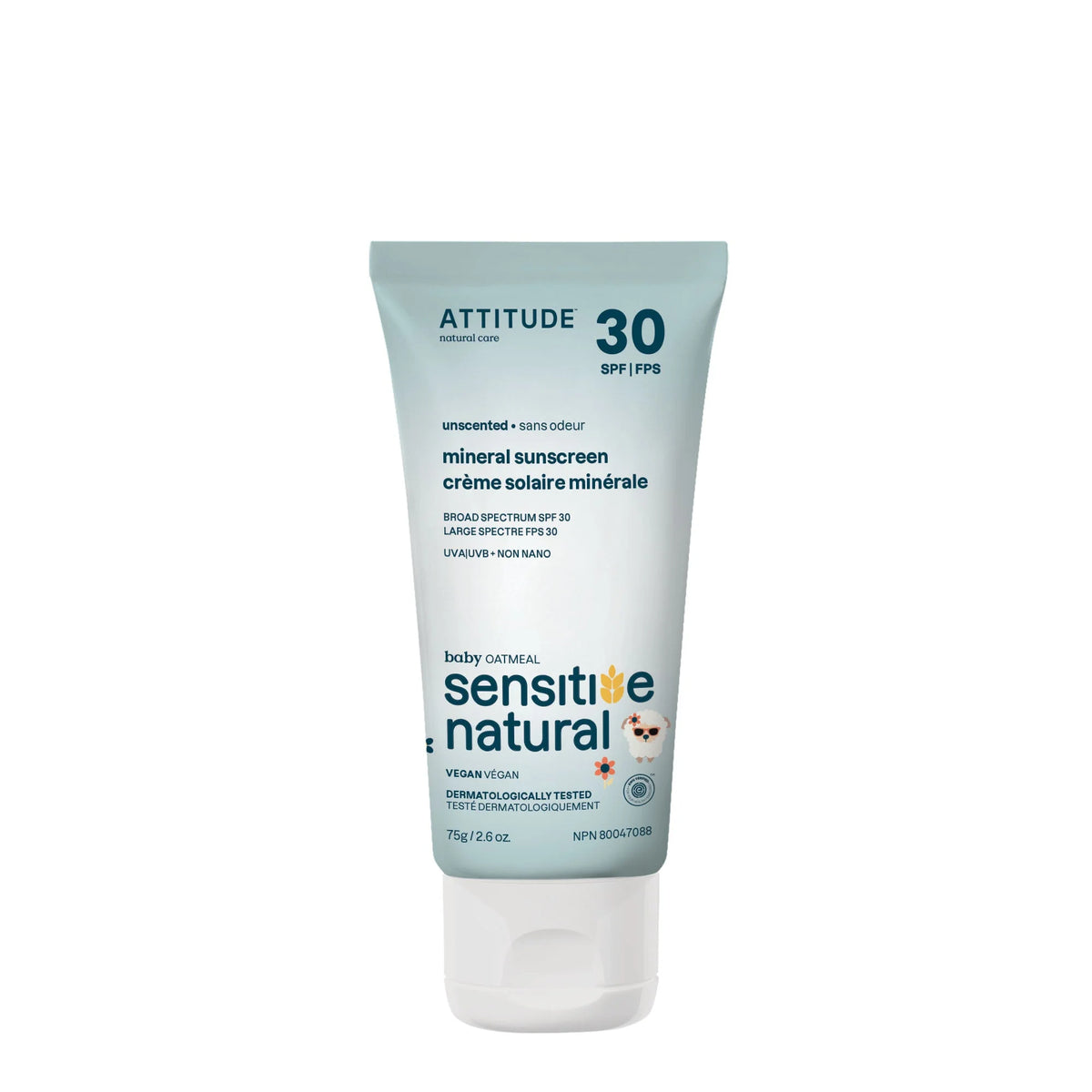 Baby Sunscreen - Spf 30 Sensitive Skin Unscented-2.6 OZ.
