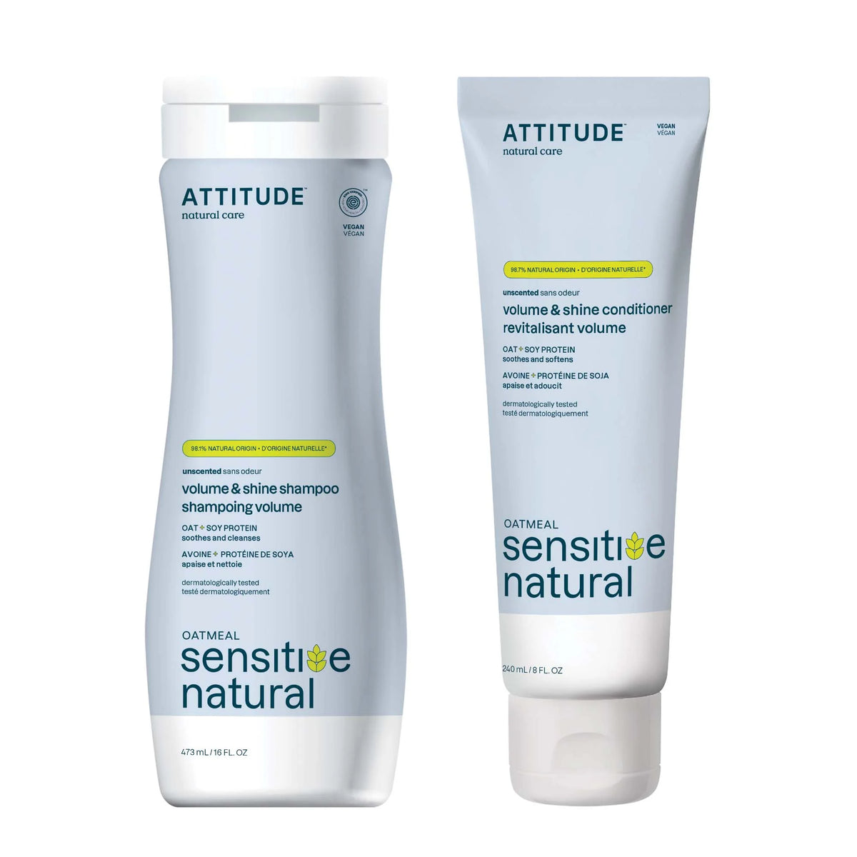 Volumizing Hair Duo - Sensitive Skin Unscented-Bundle