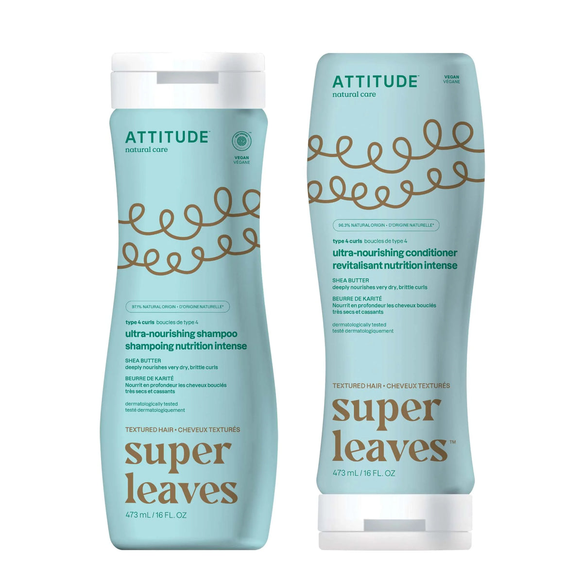 Ultra-nourishing Hair Duo - Curly Hair Shea Butter-Bundle
