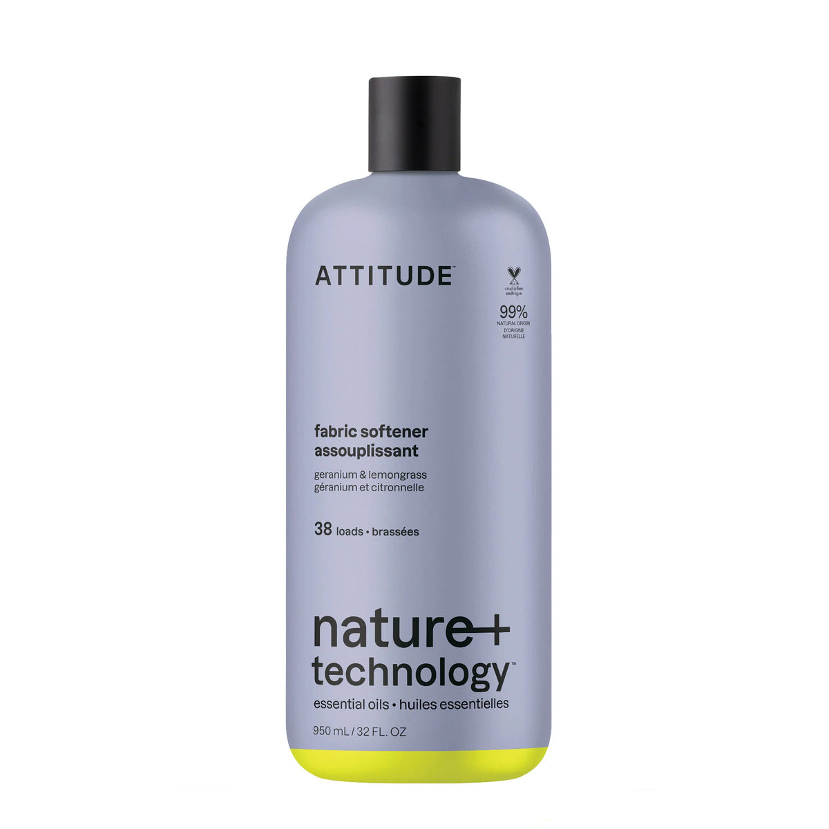 Fabric Softener - Essential Oils -Geranium & Lemongrass