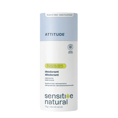 Deodorant - Plastic-free Stick Sensitive Skin Unscented-2.64 OZ