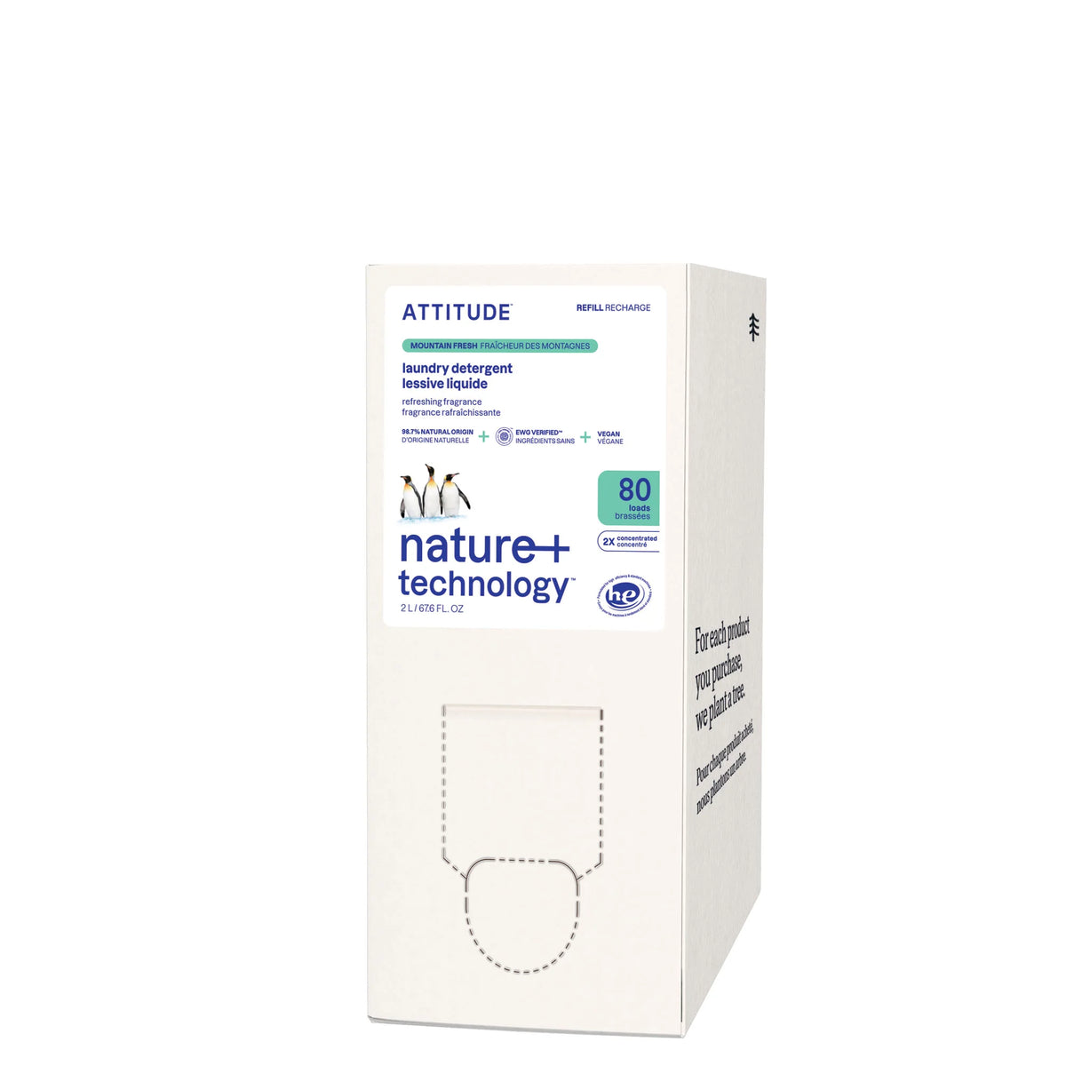 Laundry Detergent Mountain Fresh-Refill 67.6 FL. OZ. - 80 loads