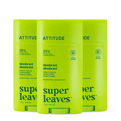 Deodorant 3-pack Pear & Amber-Plastic - 3 x 2.64 OZ.