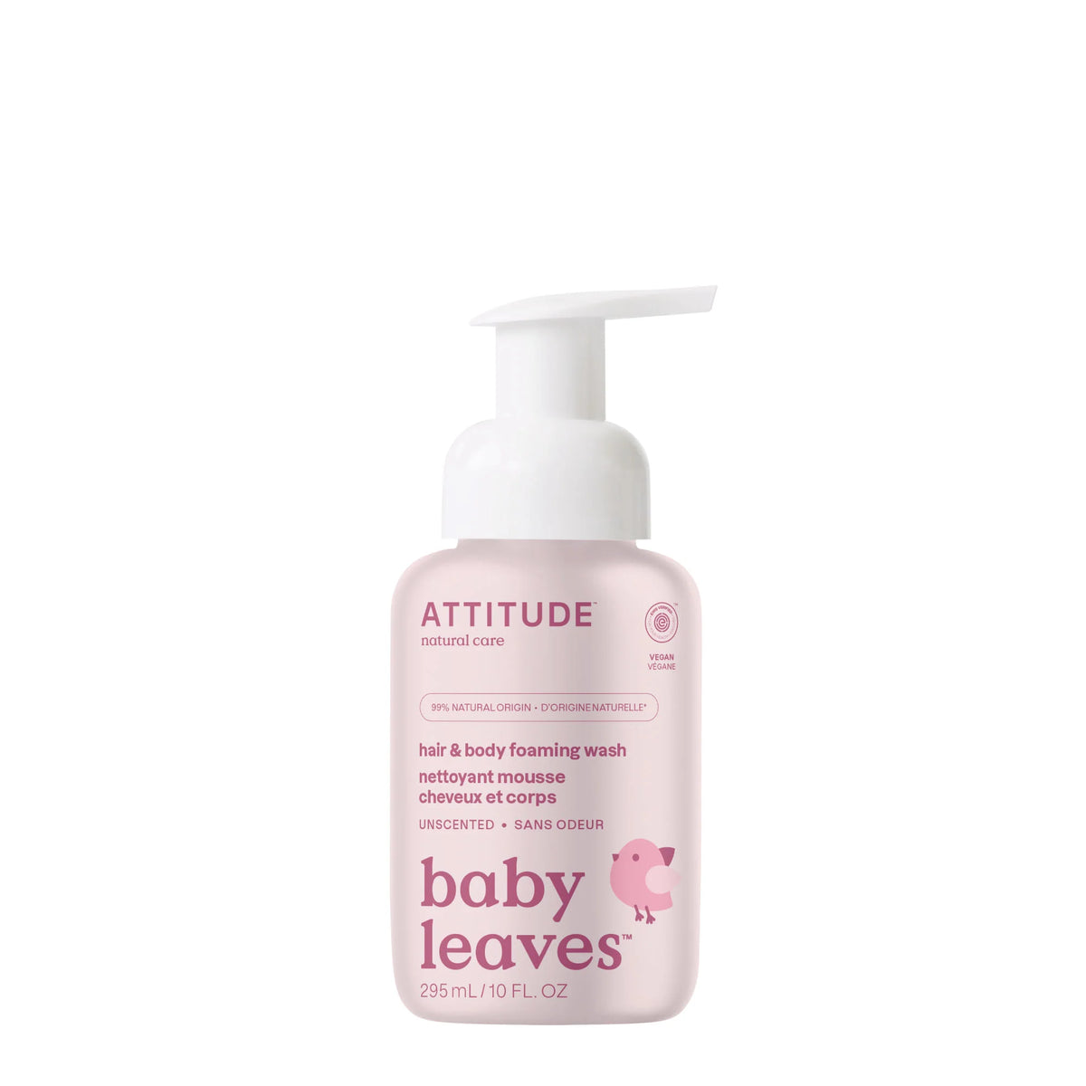 2-in-1 Baby Foaming Shampoo & Body Wash Unscented-10 FL. OZ.