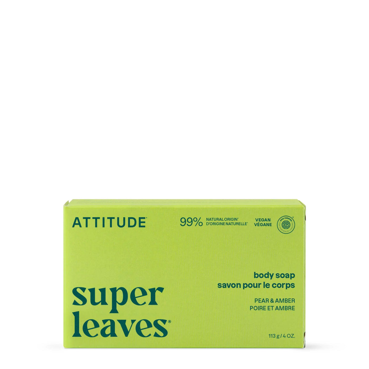 Body Soap - Bar Pear & Amber-4 OZ.