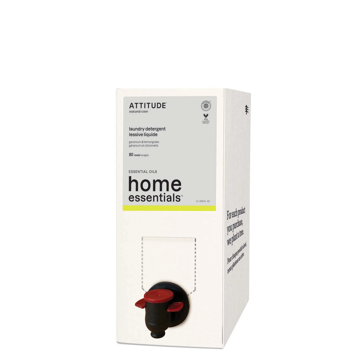 Laundry Detergent - Essential Oils -Geranium & Lemongrass