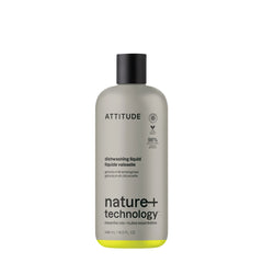 Dish Soap - Essential Oils Geranium & Lemongrass-Plastic - 16.5 FL. OZ.