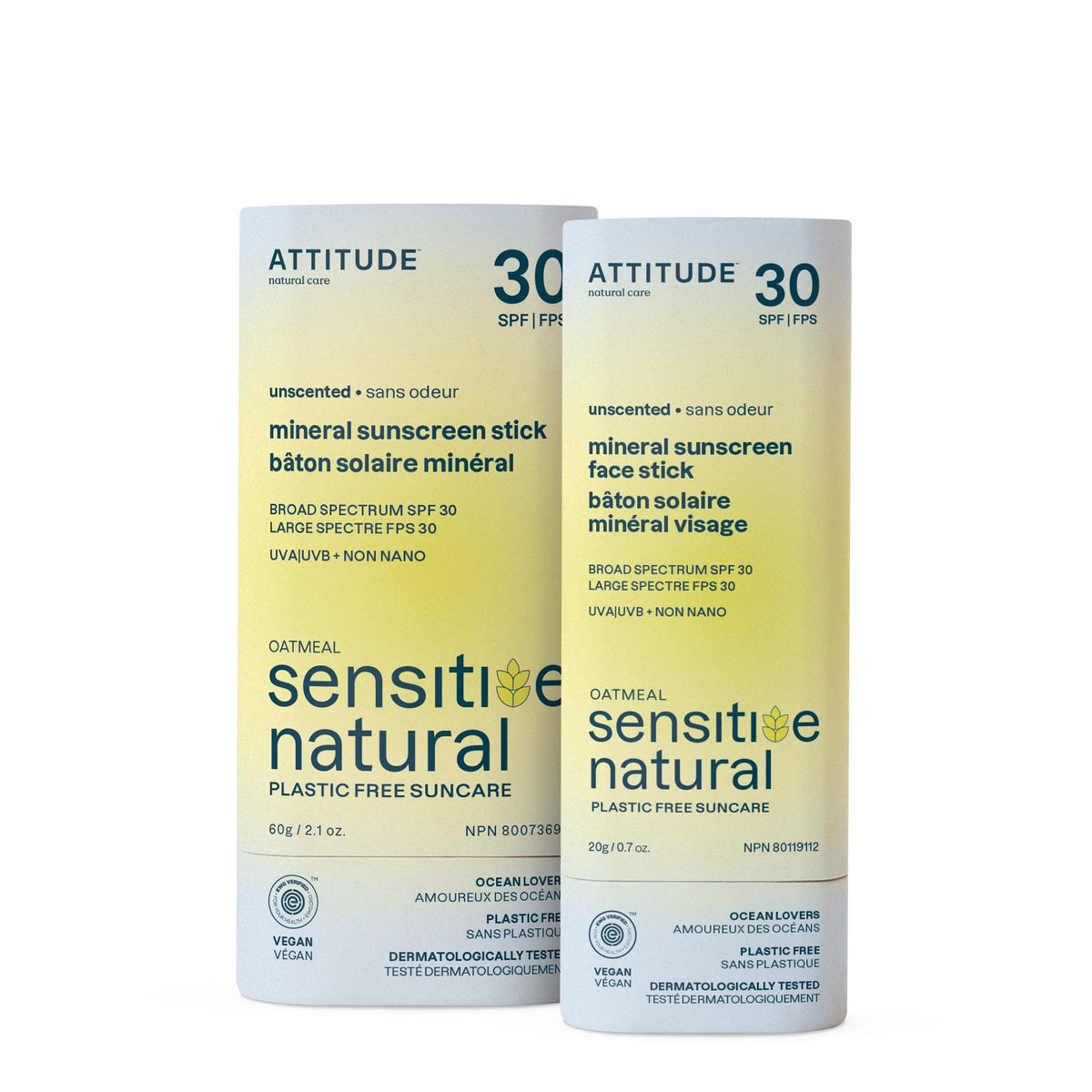 Sunscreen Stick Duo - Sensitive Skin Unscented-Bundle