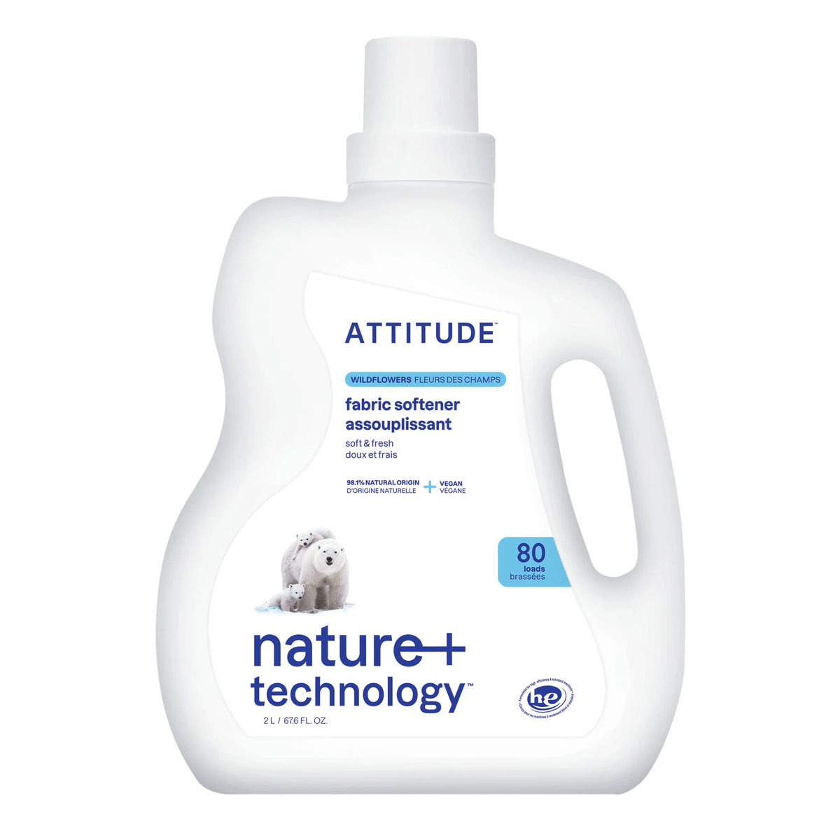 Fabric Softener Wildflowers-67.6 FL. OZ. - 80 loads