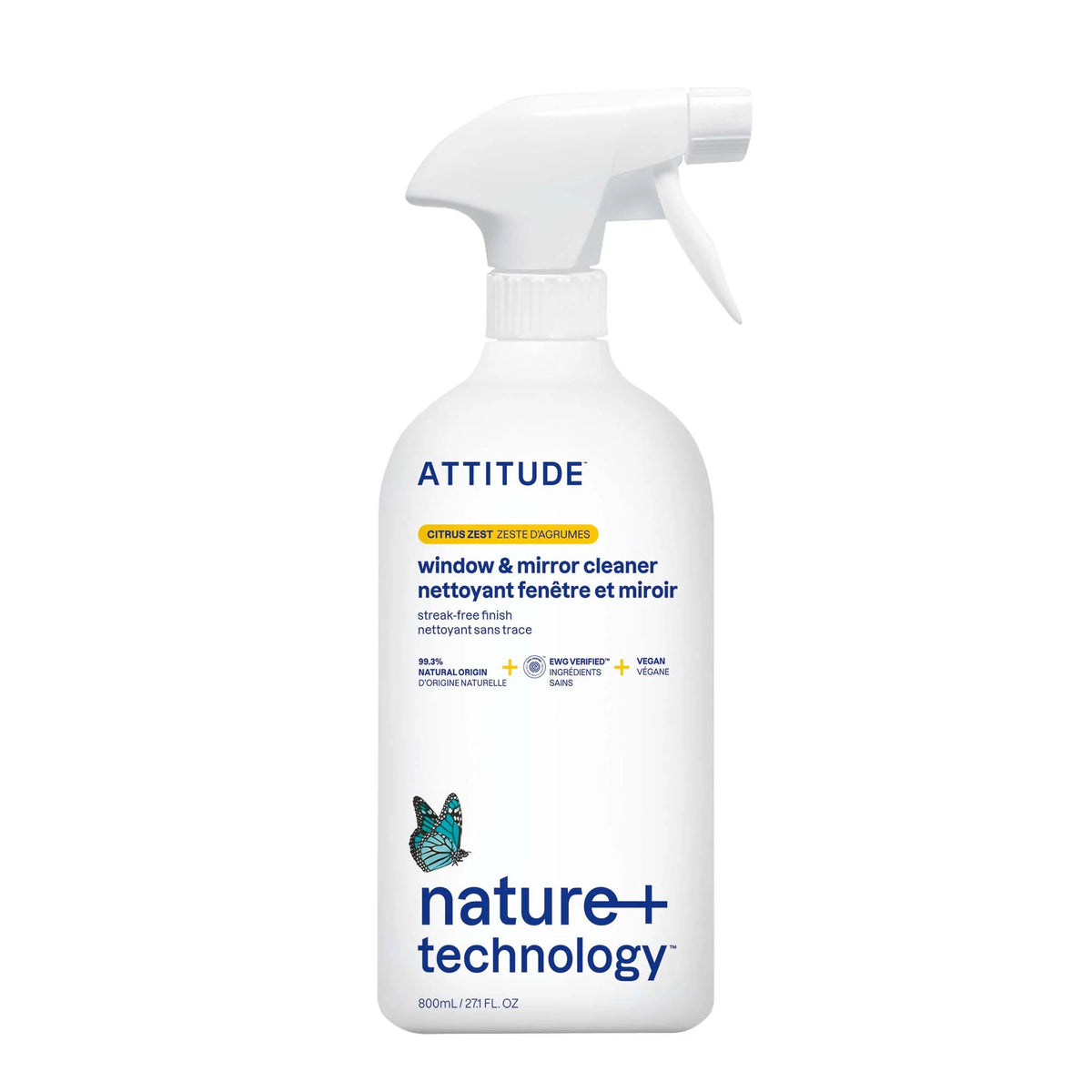 Window & Glass Cleaner Citrus Zest-27.1 FL. OZ.
